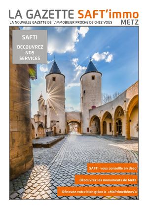 Gazette Safti immo Metz Rentrée 2020