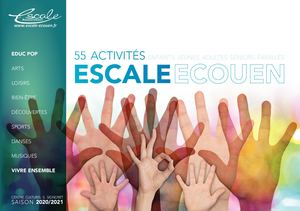 Brochure d'activités de l'association ESCALE à ECOUEN