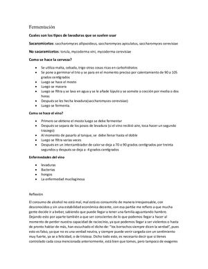 Fermentacion