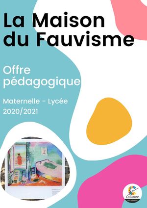 Dossier Offre Pédagogique Collioure