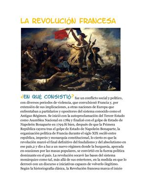La Revolucion Francesa
