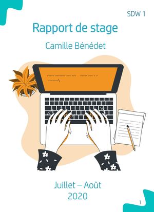 Rapport De Stage Calaméo