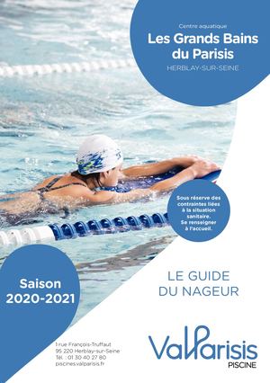 Dépliant Guide Du Nageur Herblay Saison 2020 2021