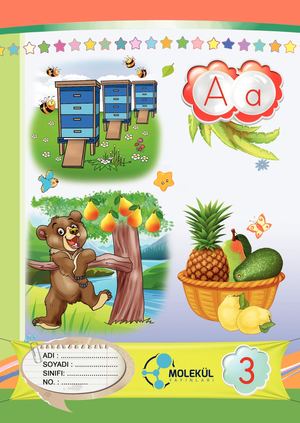 Ses Fasikülleri 3 - A Harfi - Atom Karınca Okuma Yazma Seti