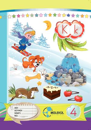 Ses Fasikülleri 4 - K Harfi - Atom Karınca Okuma Yazma Seti