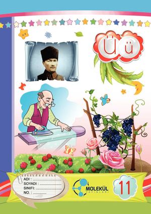 Ses Fasikülleri 11 - Ü Harfi - Atom Karınca Okuma Yazma Seti