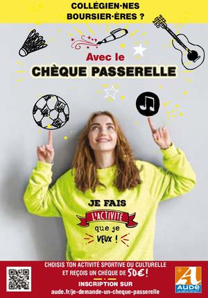 Chèque Passerelle 2020