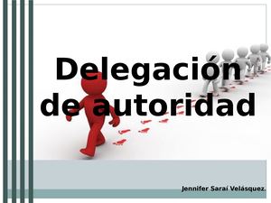 Delegación De Autoridad