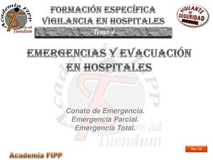 HOS42 - Tipos De Emergencias