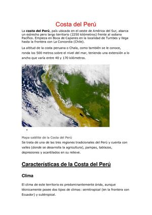 Espacios Geográficos Del Perú