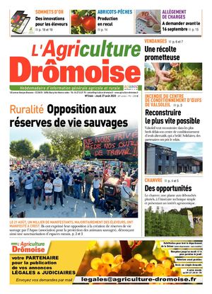 Journal L'Agriculture Dromoise 2466 Sem35
