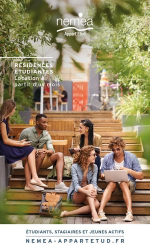 Brochure Nemea'Appart Etud 2020