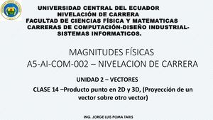 Clase Ii 14 Vectores