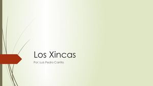 Los Xincas Revista Lp