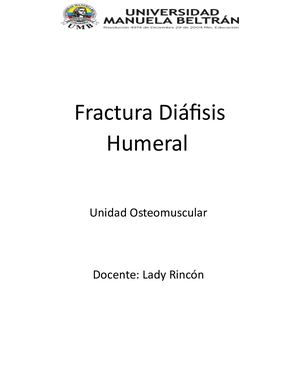 Diáfisis Humeral 2