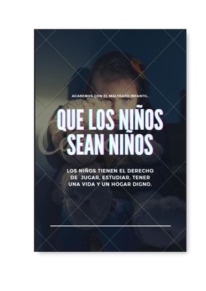 Que Los Niños Sean Niños