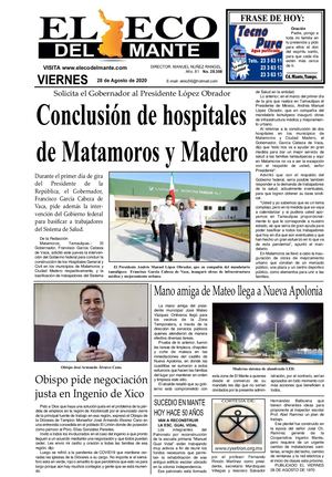 Viernes 28 De Agosto De 2020