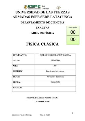 Momentos De Inercia Jose Ramon