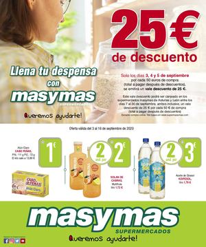 masymas supermercados - Oferta Válida Del 3 Al 16 De Septiembre De 2020