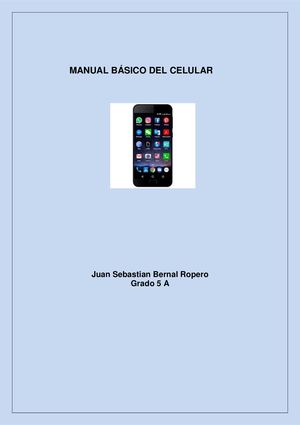 Manual Celular