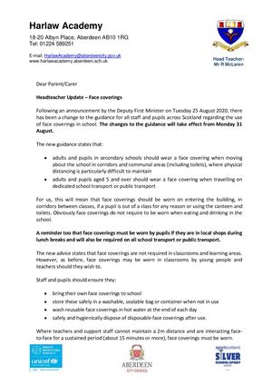 Ht Letter 28th August