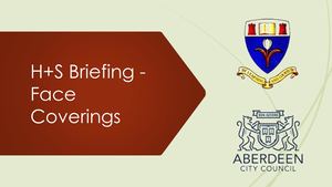 Face Coverings Pupil Briefing 28 08 20
