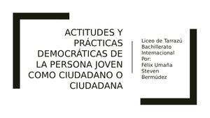 Presentación Civica Félix Y Steven