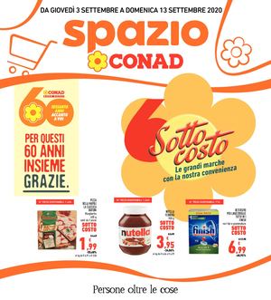 Volantino Conad Spazio Sardegna Nord Ovest 3 Settembre 13 Settembre 2020