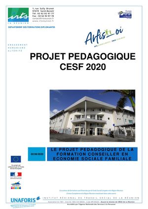 Projet Pédagogique Cesf 2020