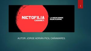 Trabajo Final Cabaret