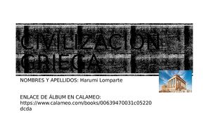 Civilización Griega Albúm