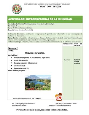 I I Actividad Iv Unidad 5to Bach