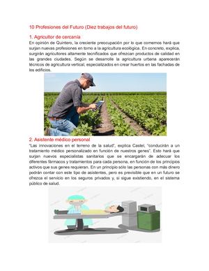 10 Profesiones Del Futuro