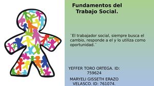 Fundamentos Del Trabajo Social