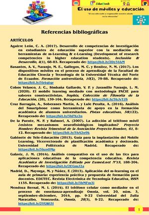 Referencias Bibliograficas Educ@web