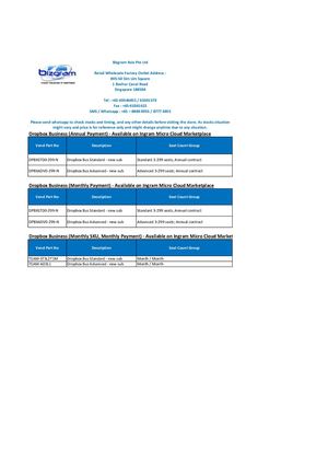 Dropbox Business By Bizgram Whatsapp 87776955