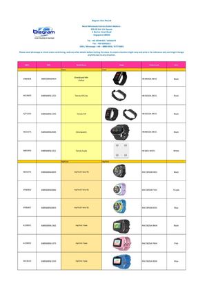 Oaxis Watch By Bizgram Whatsapp 87776955