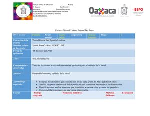Planeacion De Ciencias Naturales