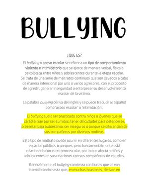 Bullying