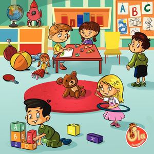 Żyrafa Ola i przyjaciele Plansze Edukacyjne