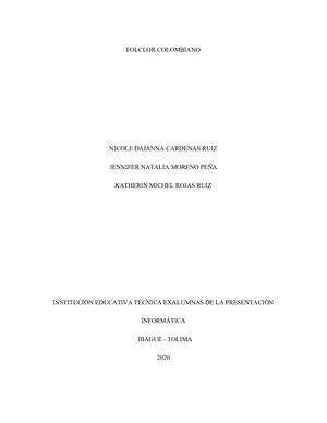 Folclor Colombiano Act 1 Blog Informática