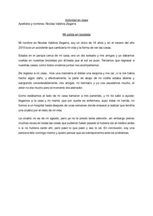 Nicolas Enrique Valdivia Zegarra Testimonio Final