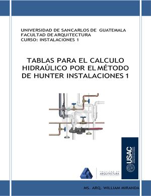 3 06 6 08 01 02 Tablas Calculo Método Hunter 2018