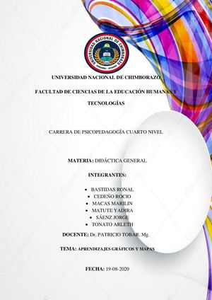Informe Didáctica Grupo 5°