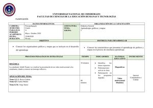 Planificación De Didáctica General Grupo N°5