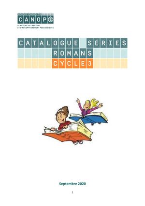 Catalogue Roman Cycle 3