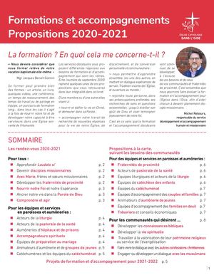 Livret Formations 2020 2021