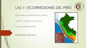 las 11 Ecorregiones Alejandra Ramos Coayla