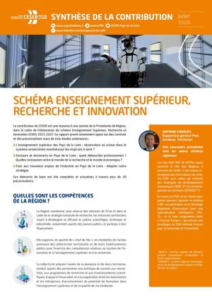 Synthèse Schéma ESRI