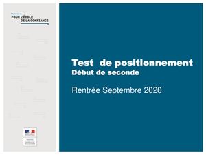 2020 Test Positionnement Debut Seconde 1307365